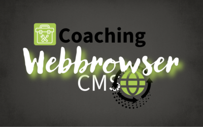 Startseite 9 Coaching, Webbrowser & CMS